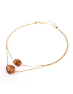 Collar de Doble Cadenas | Infinita Moda