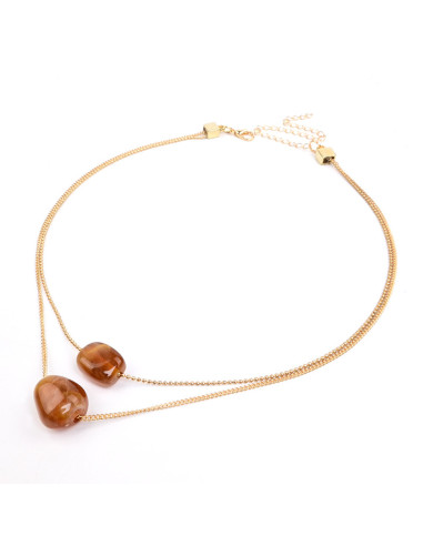 Collar de Doble Cadenas | Infinita Moda