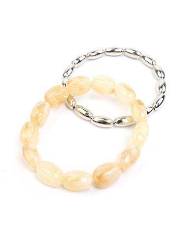 Set de Pulseras Elásticas | Infinita Moda