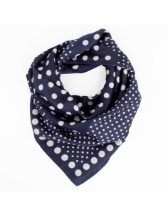 Pañuelo Full Dots Blue (70x70)