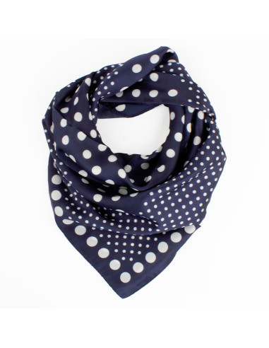 Pañuelo Full Dots Blue (70x70)