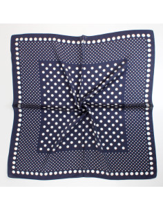 Pañuelo Full Dots Blue (70x70)