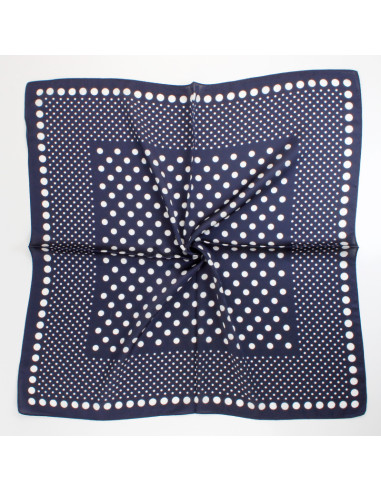 Pañuelo Full Dots Blue (70x70)