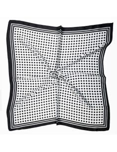 Pañuelo XXL Dots in Frame Sand