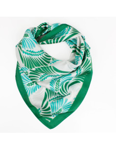 Pañuelo Palm Green (70x70)