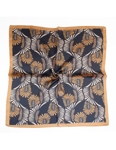 Pañuelo Palm Black (70x70)