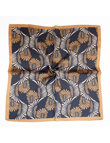 Pañuelo Palm Black (70x70)