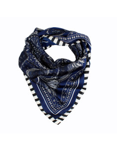 Pañuelo Barroco Blue (70x70)