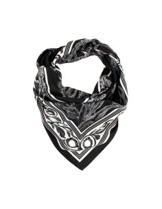Pañuelo XXL Flower Frame Black