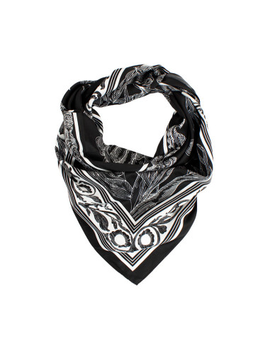 Pañuelo XXL Flower Frame Black