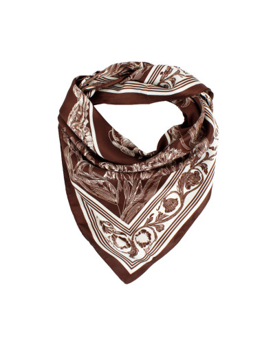 Pañuelo XXL Flower Frame Brown