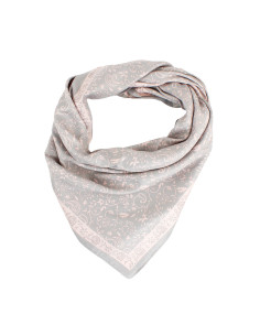 Pañuelo XXL Flower Storm Grey