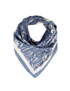 Pañuelo XXL Botanic Light Blue