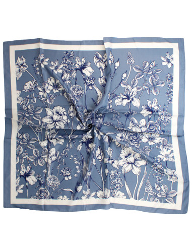 Pañuelo XXL Botanic Light Blue