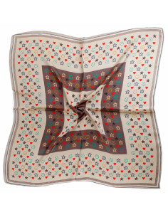 Pañuelo Monique Cinnamon (70x70)
