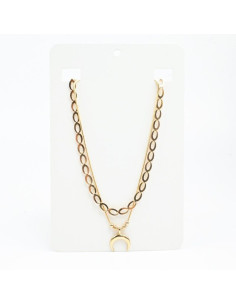 Collar Doble de Cadena | Infinita Moda