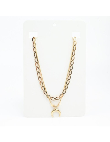 Collar Doble de Cadena | Infinita Moda