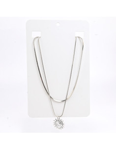 Collar de Doble Cadenas | Infinita Moda