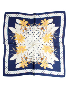 Pañuelo Blossom Blue (70x70)