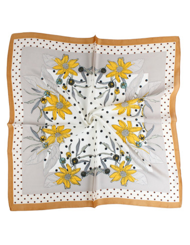 Pañuelo Blossom Cinnamon (70x70)