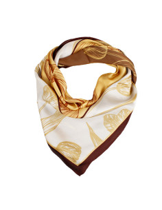 Pañuelo XXL Vintage Bloom Brown