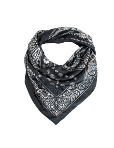 Pañuelo XXL Paisley Black Frame