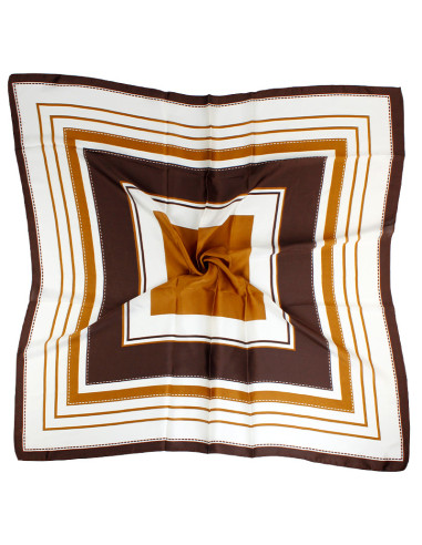 Pañuelo XXL Cubic Brown