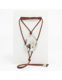 Collar de Gamuza con dije | Infinita Moda