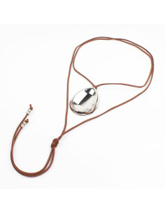 Collar de Gamuza con dije | Infinita Moda