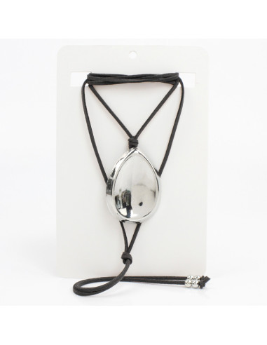 Collar de Gamuza con dije | Infinita Moda