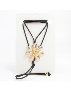 Collar de Gamuza con dije | Infinita Moda