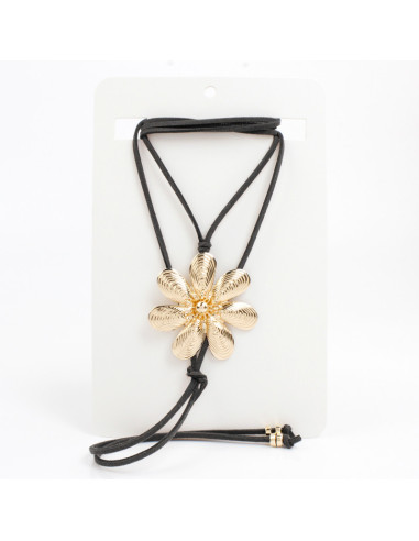 Collar de Gamuza con dije | Infinita Moda
