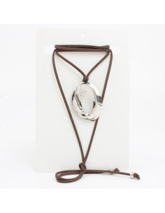 Collar Corbatero de Gamuza | Infinita Moda