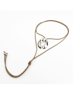 Collar Corbatero de Gamuza | Infinita Moda