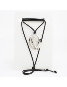 Collar Corbatero de Gamuza | Infinita Moda