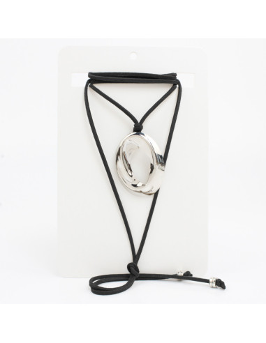Collar Corbatero de Gamuza | Infinita Moda
