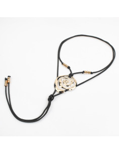 Collar de Gamuza con dije | Infinita Moda