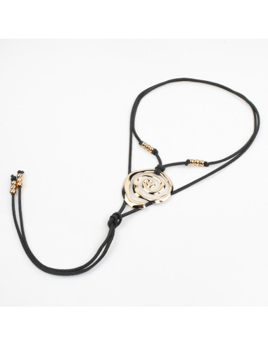 Collar de Gamuza con dije | Infinita Moda