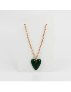 Collar de Cadena y Dije de Acrílico