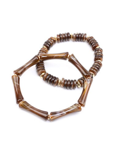 Set de Pulseras Elásticas | Infinita Moda