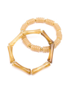 Set de Pulseras Elásticas | Infinita Moda