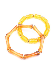 Set de Pulseras Elásticas | Infinita Moda