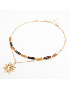 Collar Doble Cadenas | Infinita Moda
