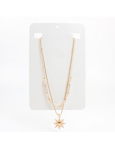 Collar Doble Cadenas | Infinita Moda