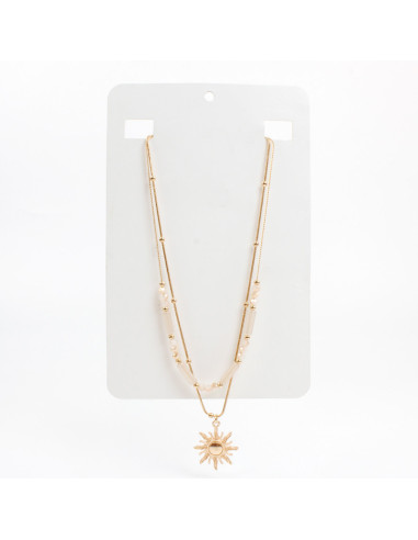 Collar Doble Cadenas | Infinita Moda