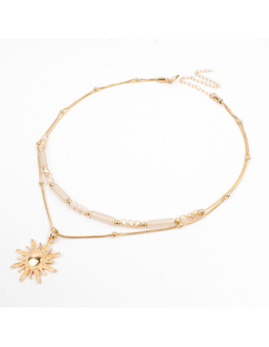 Collar Doble Cadenas | Infinita Moda
