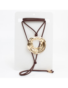 Collar de Gamuza Orgánico | Infinita Moda