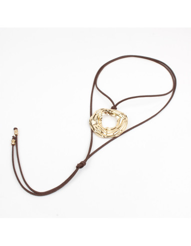 Collar de Gamuza Orgánico | Infinita Moda