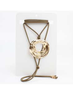 Collar de Gamuza Orgánico | Infinita Moda