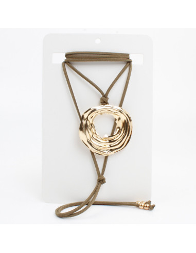 Collar de Gamuza Orgánico | Infinita Moda
